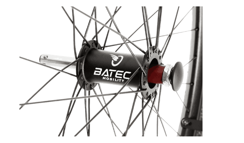 Axles for BATEC wheels